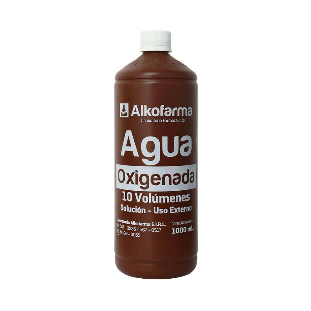 agua-oxigenada Agua Oxigenada Alkofarma Vol. 10 - Imagen 1