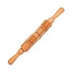 MASAJEADOR DE MADERA TIPO RODILLO DENTADO 7 PIEZAS