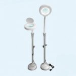 LAMPARA LED CON LUPA - PEDESTAL