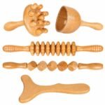KIT DE MADEROTERAPIA PARA MOLDEAR EL CUERPO X 5 PIEZAS
