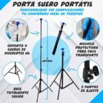 PORTA SUERO PORTATIL