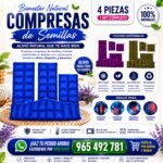 COMPRESAS DE SEMILLAS PACK X 4 FRIO O CALOR
