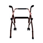 ANDADOR DE ALUMINIO ASIENTO RIGIDO BRONCE