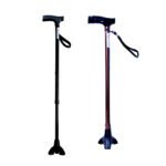 BASTON 1 PATA CON BASE DE 3 MANGO T SALUX