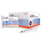 BD ULTRA FINE JERINGA PARA INSULINA 0.5 ml x 6 mm (BOLSA X 10 UND)